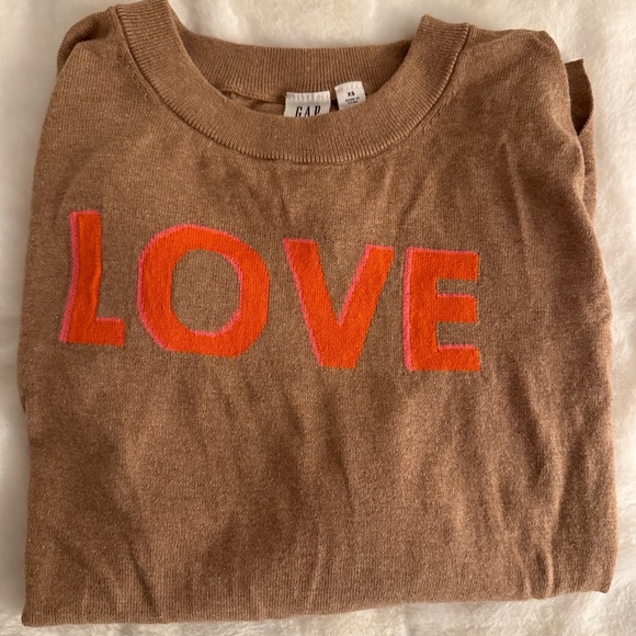 GAP Sweaters - GAP Tan Sweatshirt
